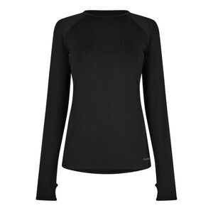 USA Pro Womens/Ladies Long-Sleeved Top / Black